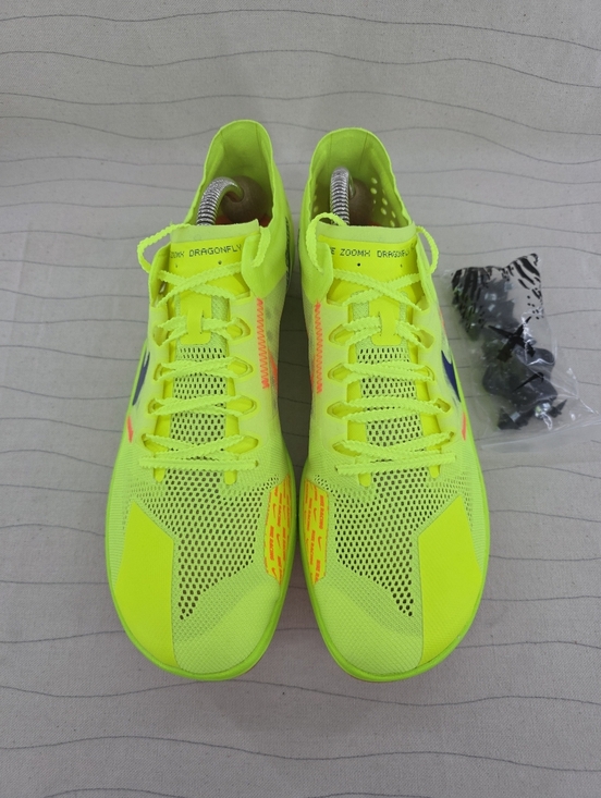 Nike Mens ZoomX Dragonfly XC Volt Yellow Racing Running Shoes DX7992-701 Sz 10 main image 5